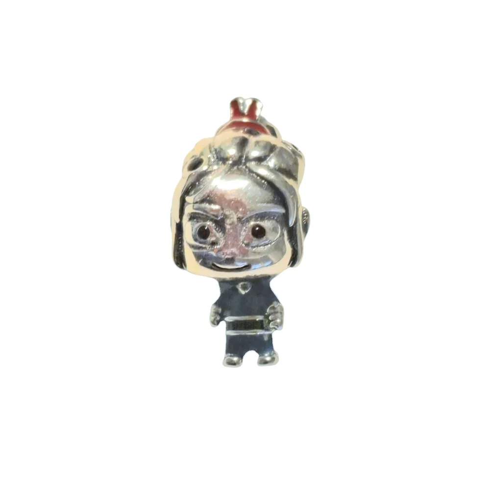 🎆LINX DISCONTINUED Disneys Sterling Silver Mulan Bracelet Charm - Picture 3 of 6